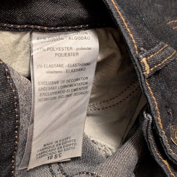 Signature by Levi Strauss The Legging Jeans, Mid Rise Dark  - Size 10 (Like New) - Picture 14 of 14